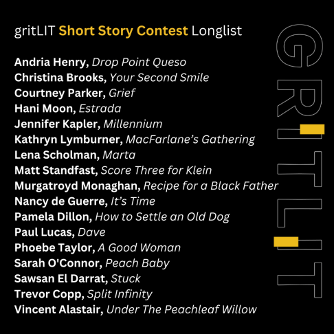 2024 gritLit Longlist